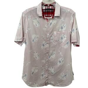 French Connection Men’s Tropical Button‎ Shirt Size Medium